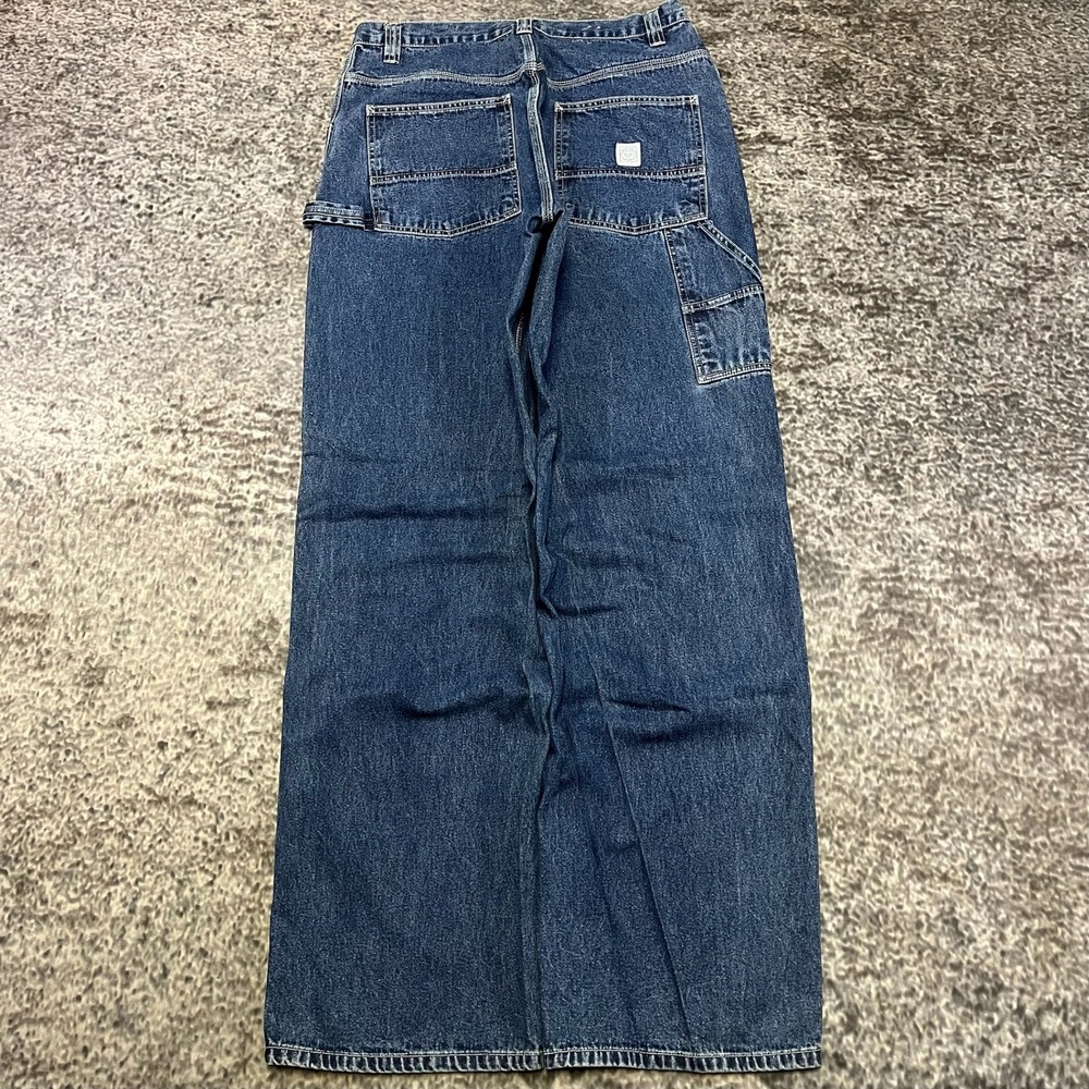Sonoma Carpenter Jeans Mens 34x34 Blue Baggy Wide Leg Skater Vintage Y2K